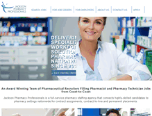 Tablet Screenshot of jacksonpharmacy.com